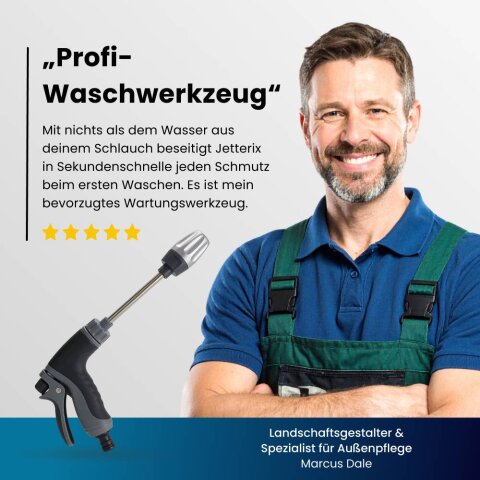 Jetterix Profi Waschwerkzeug Bewertung